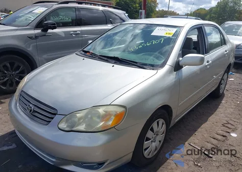 2004 Toyota Corolla Le из США, поврежденный, VIN 1NXBR32E34Z288406